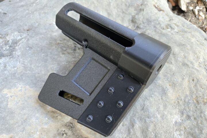 Brace for the KelTec SUB-SDP, three-quarter view