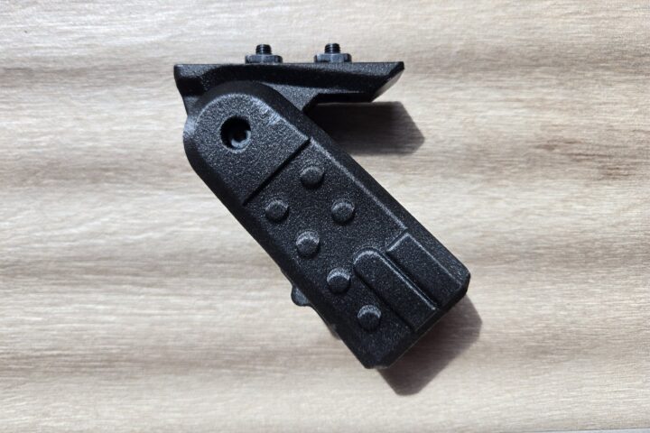 Folding fore-grip for the KelTec SUB-SDP, side view
